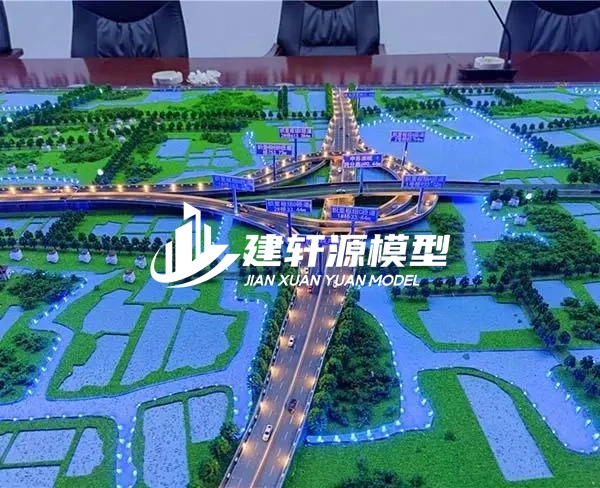 美溪高速公路沙盘定制